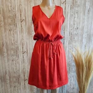 Women's Hypnotized Orange Casual Dress Size S